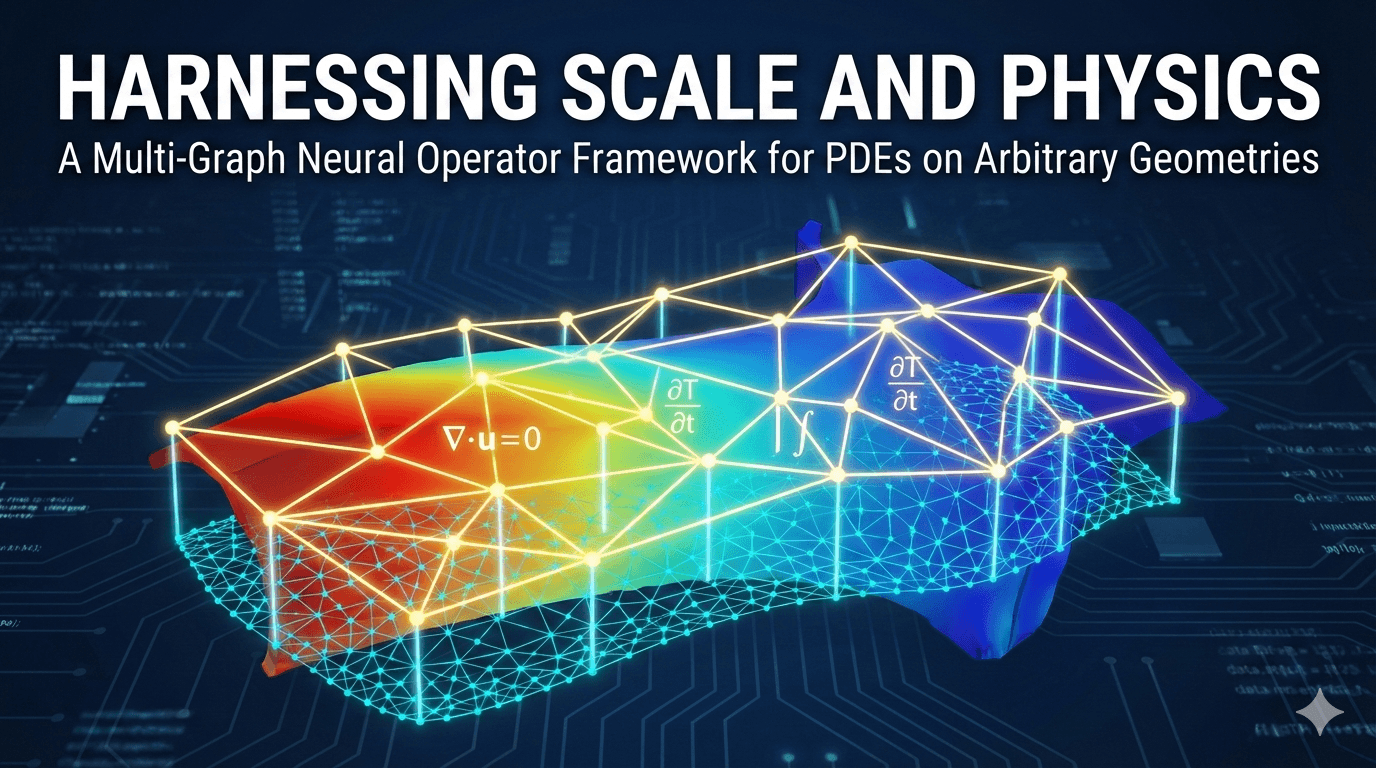 Harnessing Scale and Physics: A Multi-Graph Neural Operator Framework for PDEs on Arbitrary Geometries